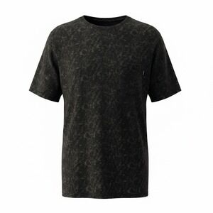 ❤️ Four for 25$ ❤️ Fairplay Mens Acid Wash T-Shirt Charcoal Grey Crewneck Tee